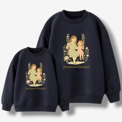 Sudadera Juntas Por Siempre Flores -Roly 1000062790