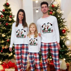 Pijama Cuadros M&M Christmas