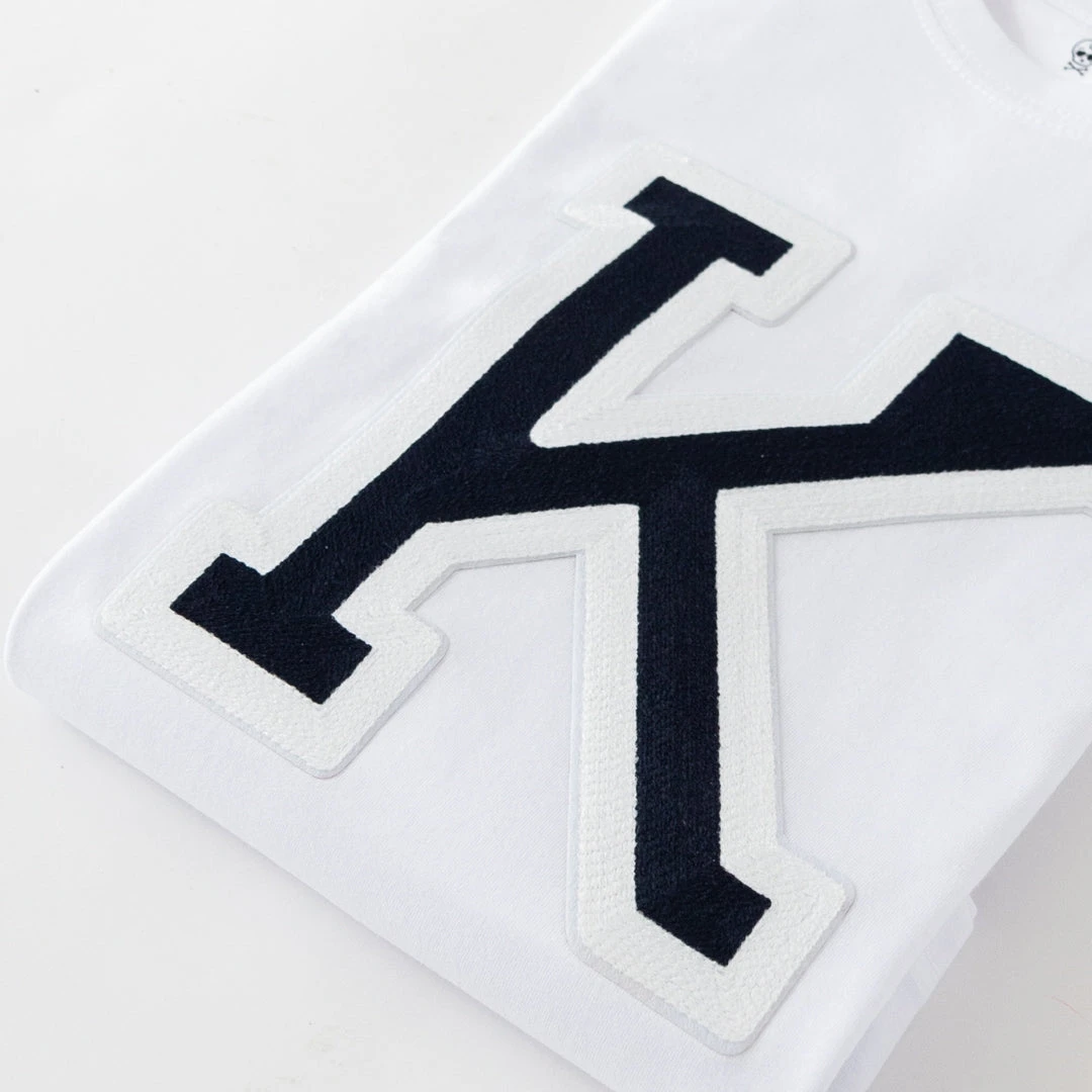 Camiseta Iniciales Blanca 6 Camiseta Iniciales Blanca - Imagen 6