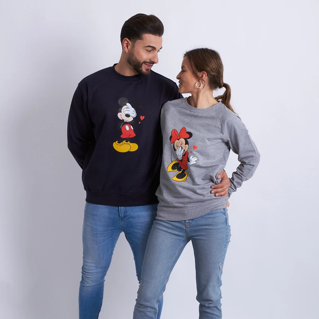 Sudadera Shy Mickey & Minnie Hearts !! 3 Sudadera Shy Mickey & Minnie Hearts !! - Imagen 3