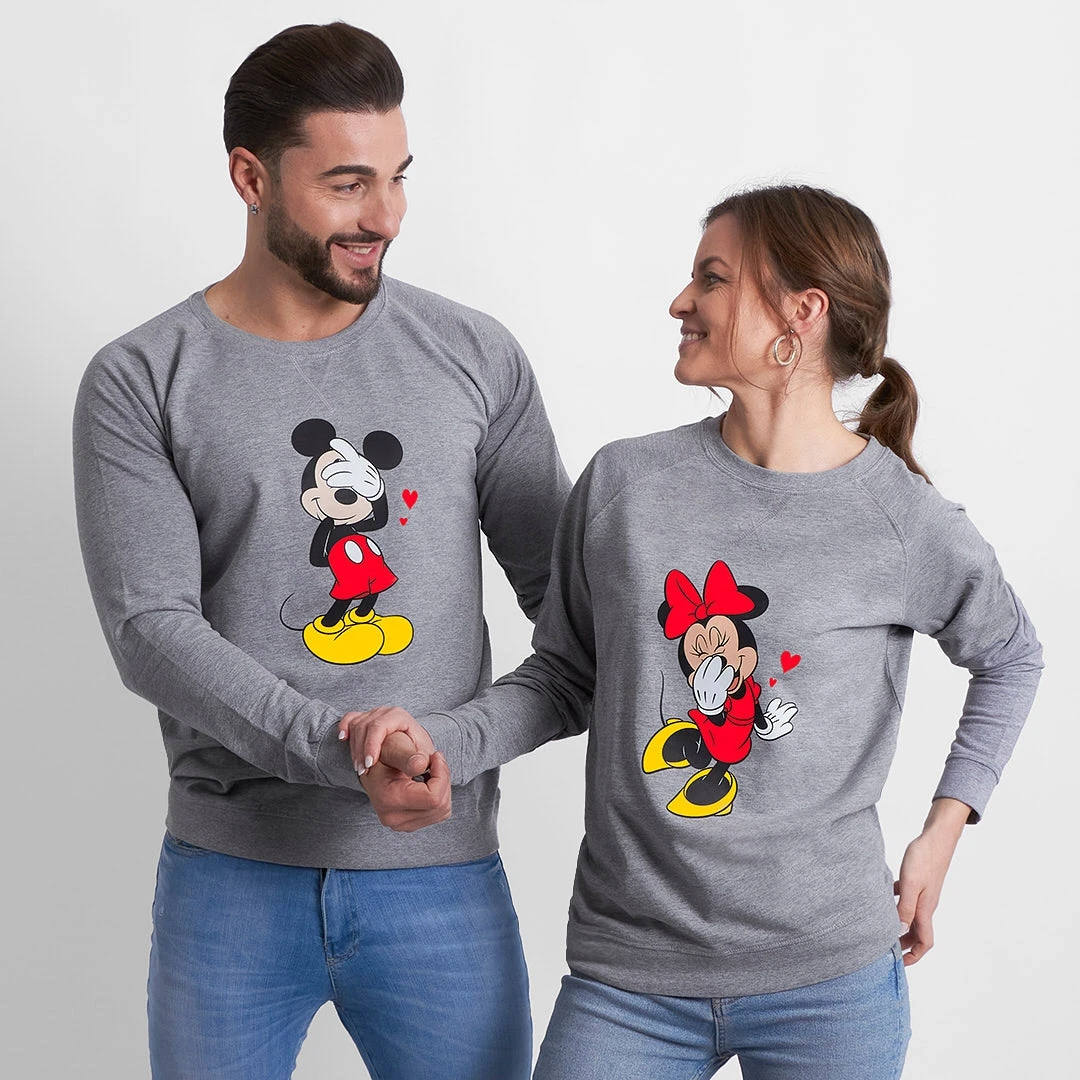 Sudadera Shy Mickey & Minnie Hearts !! 2 Sudadera Shy Mickey & Minnie Hearts !! - Imagen 2