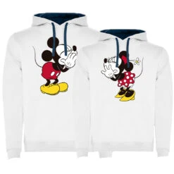 Sudadera Premium Mickey & Minnie Secret Bicolor 7 Sudadera Premium Mickey & Minnie Secret Bicolor -Roly 27915