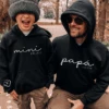 Sudadera Capucha Papá-Mamá Mini Cuore