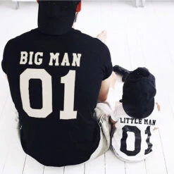 Camiseta Big Man - Little Man