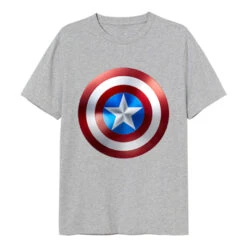 Camiseta Capitán América -Roly Camiseta Capitan america gris 3