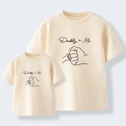 Camiseta Daddy + Me -Roly Camiseta Daddy Me crudo