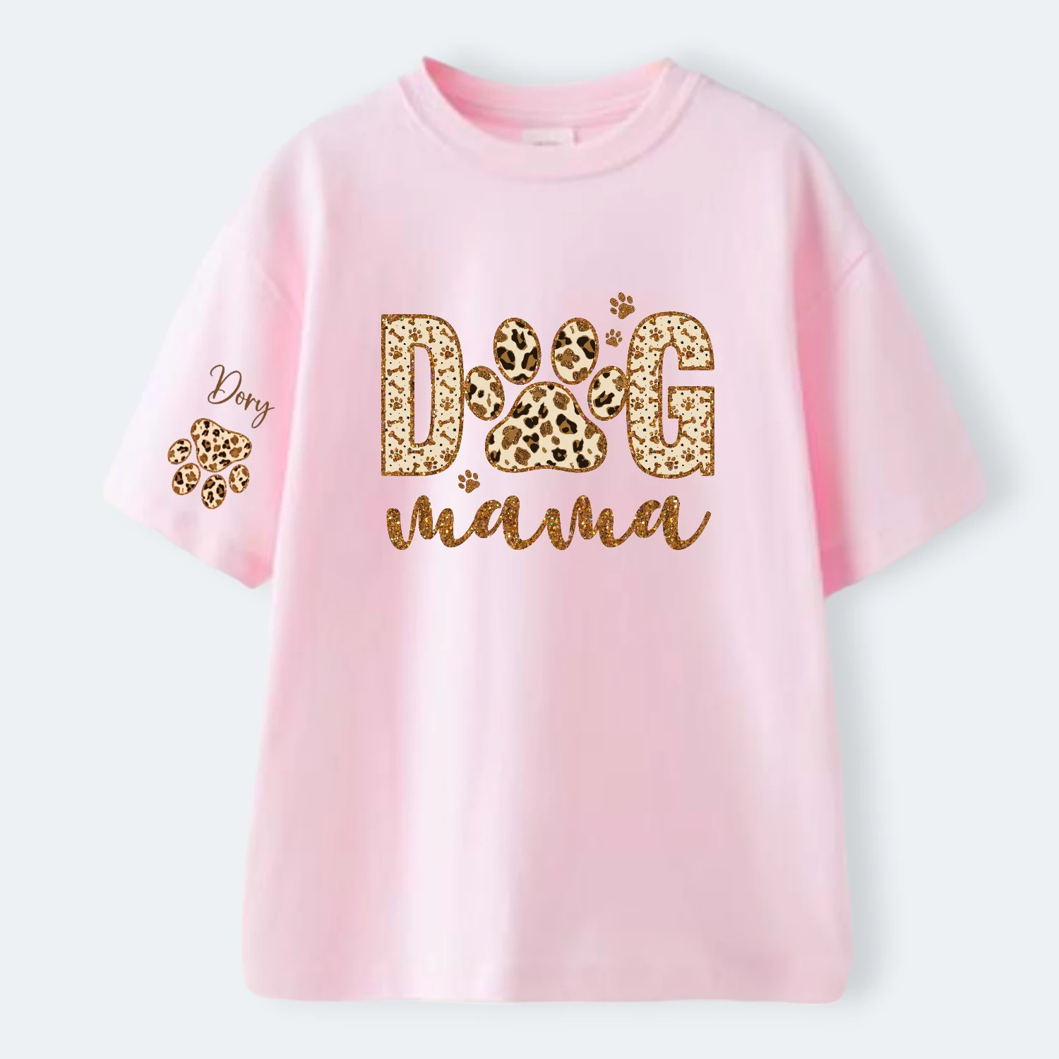 Camiseta Dog Mama Animal Print 4 Camiseta Dog Mama Animal Print - Imagen 4