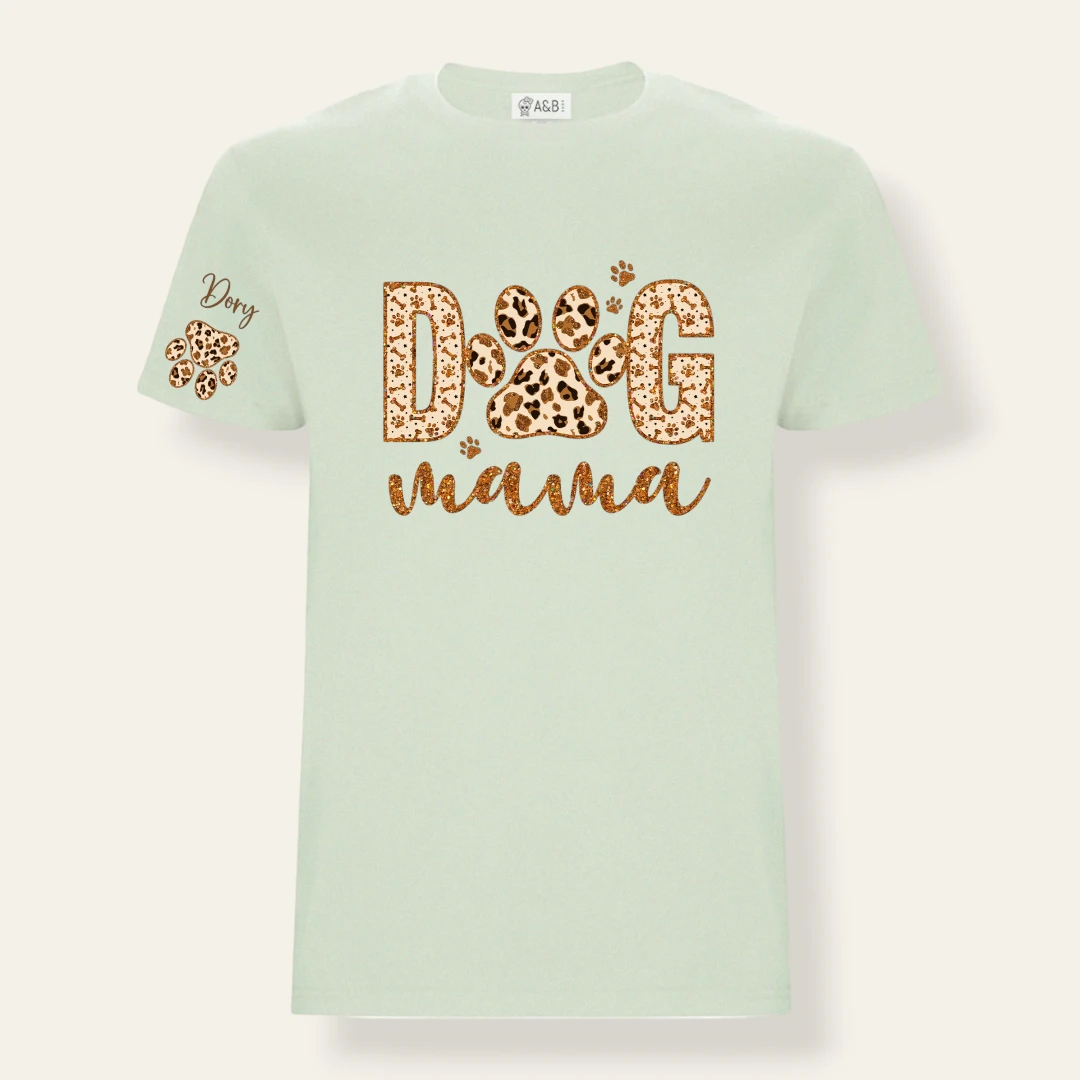 Camiseta Dog Mama Animal Print 6 Camiseta Dog Mama Animal Print - Imagen 6