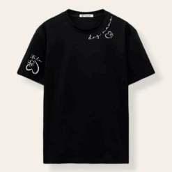 Camiseta Dog Mama Cuello -Roly Camiseta Dog Mama Cuello negra 2