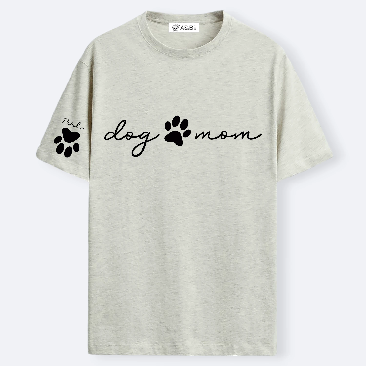 Camiseta Dog Mom Huella 5 Camiseta Dog Mom Huella - Imagen 5