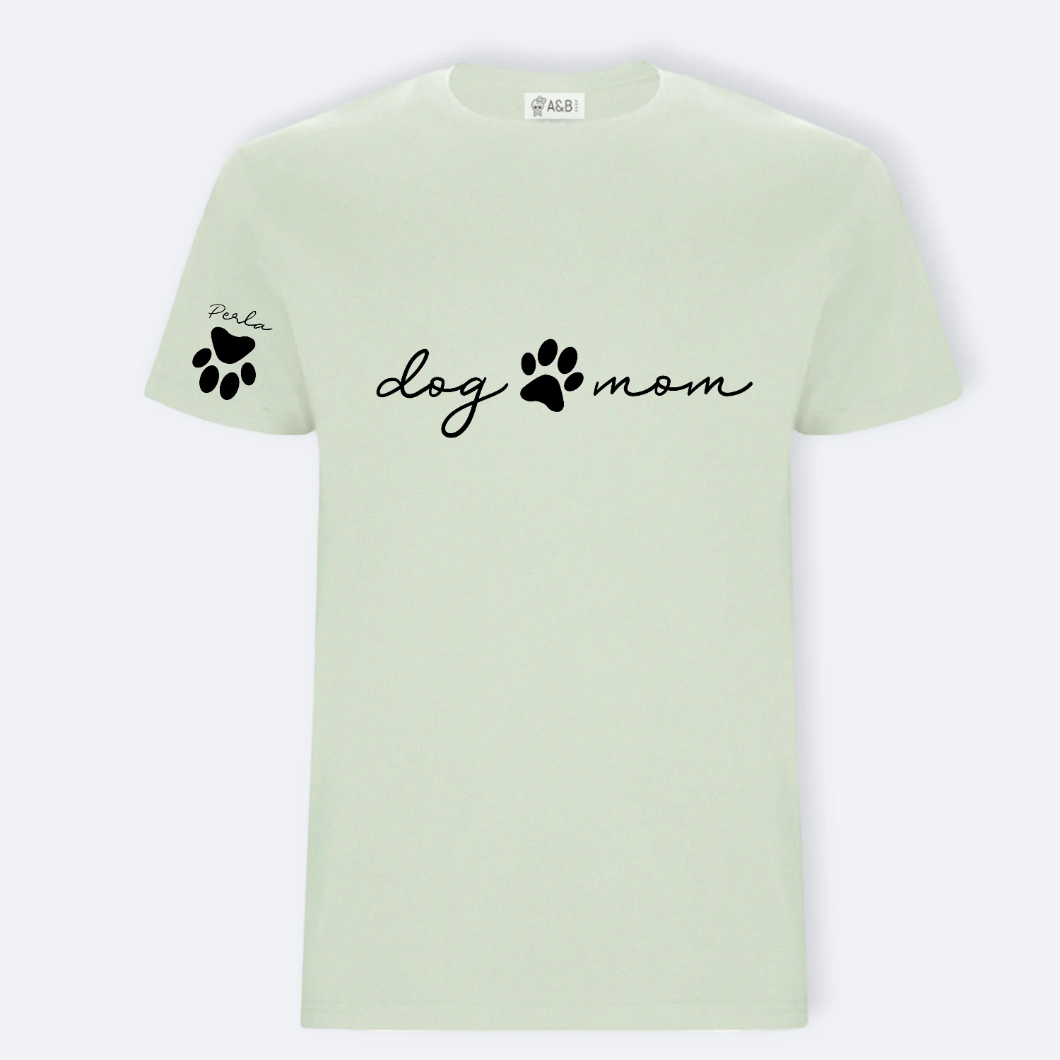 Camiseta Dog Mom Huella 4 Camiseta Dog Mom Huella - Imagen 4