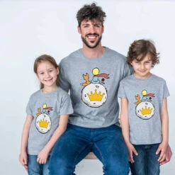 Camiseta El Principito -Roly Camiseta El Principito gris 3