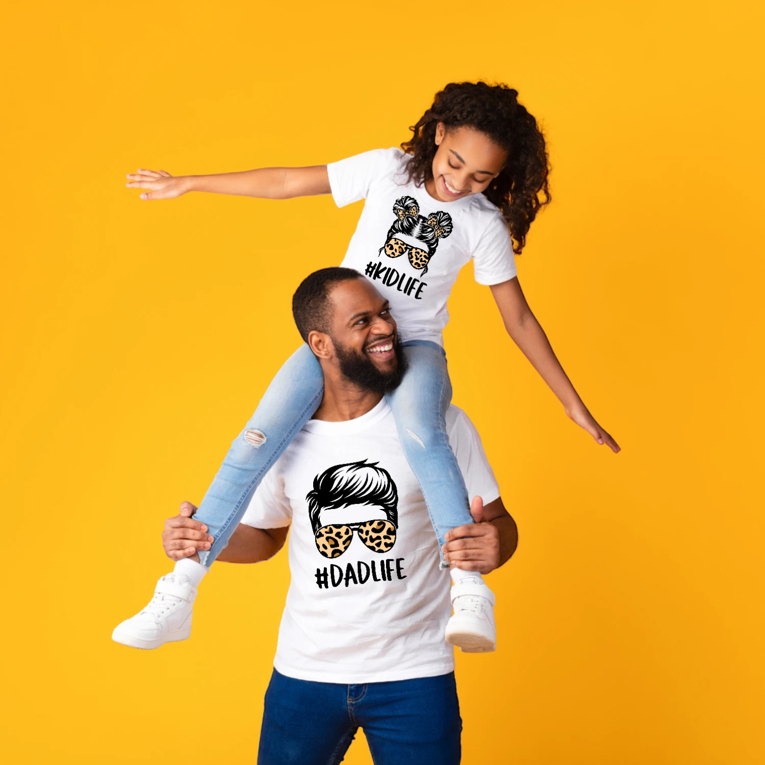 Camiseta Family Life Animal Print 2 Camiseta Family Life Animal Print - Imagen 2