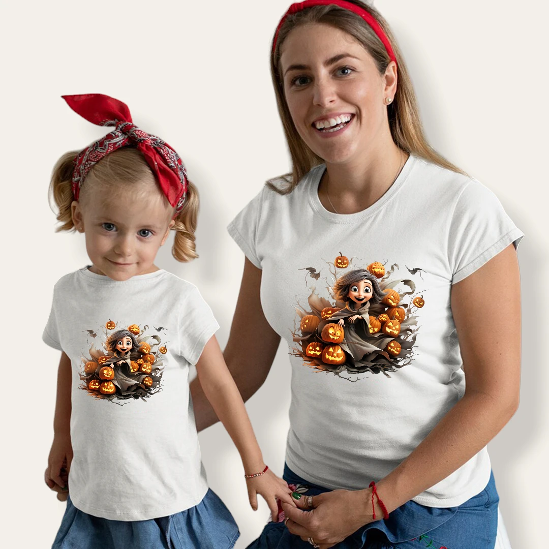 Camiseta Halloween Pumpkins 2 Camiseta Halloween Pumpkins - Imagen 2