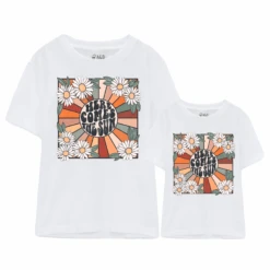 Camiseta Here Comes The Sun -Roly Camiseta Here Comes The Sun blanca