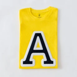 Camiseta Iniciales Amarilla
