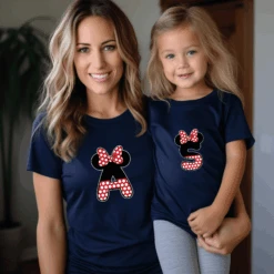 Camiseta Iniciales Disney -Roly Camiseta Iniciales Disney azul marino