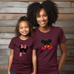 Camiseta Iniciales Disney -Roly Camiseta Iniciales Disney granate