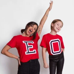 Camiseta Iniciales Roja 8 Camiseta Iniciales Roja -Roly Camiseta Iniciales Roja 4