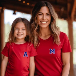 Camiseta Iniciales Mini 22 Camiseta Iniciales Mini -Roly Camiseta Iniciales mini roja 3