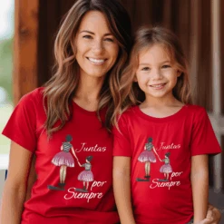 Camiseta Juntas Por Siempre -Roly Camiseta Juntas por siempre roja