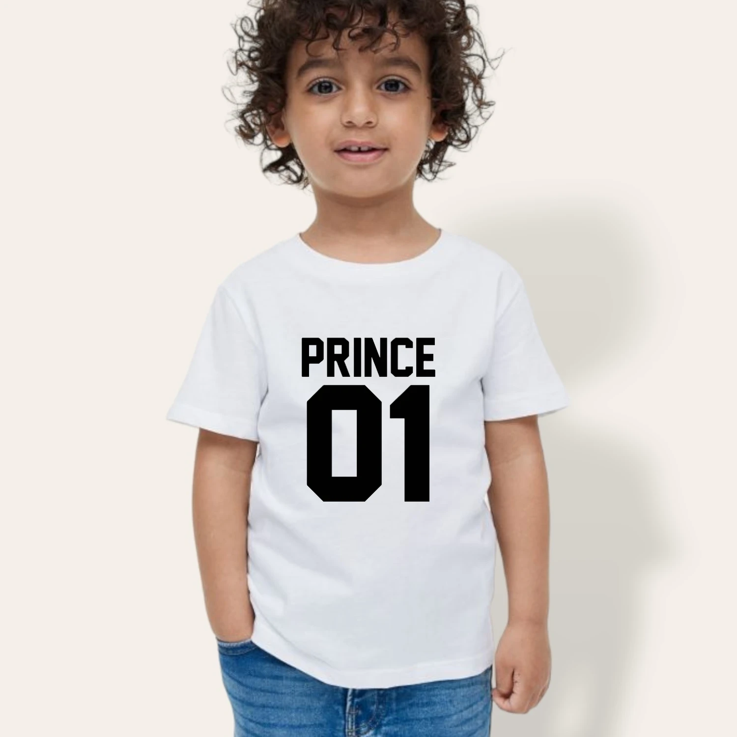 Camiseta King-Queen-Princess-Prince Delante 4 Camiseta King-Queen-Princess-Prince Delante - Imagen 4