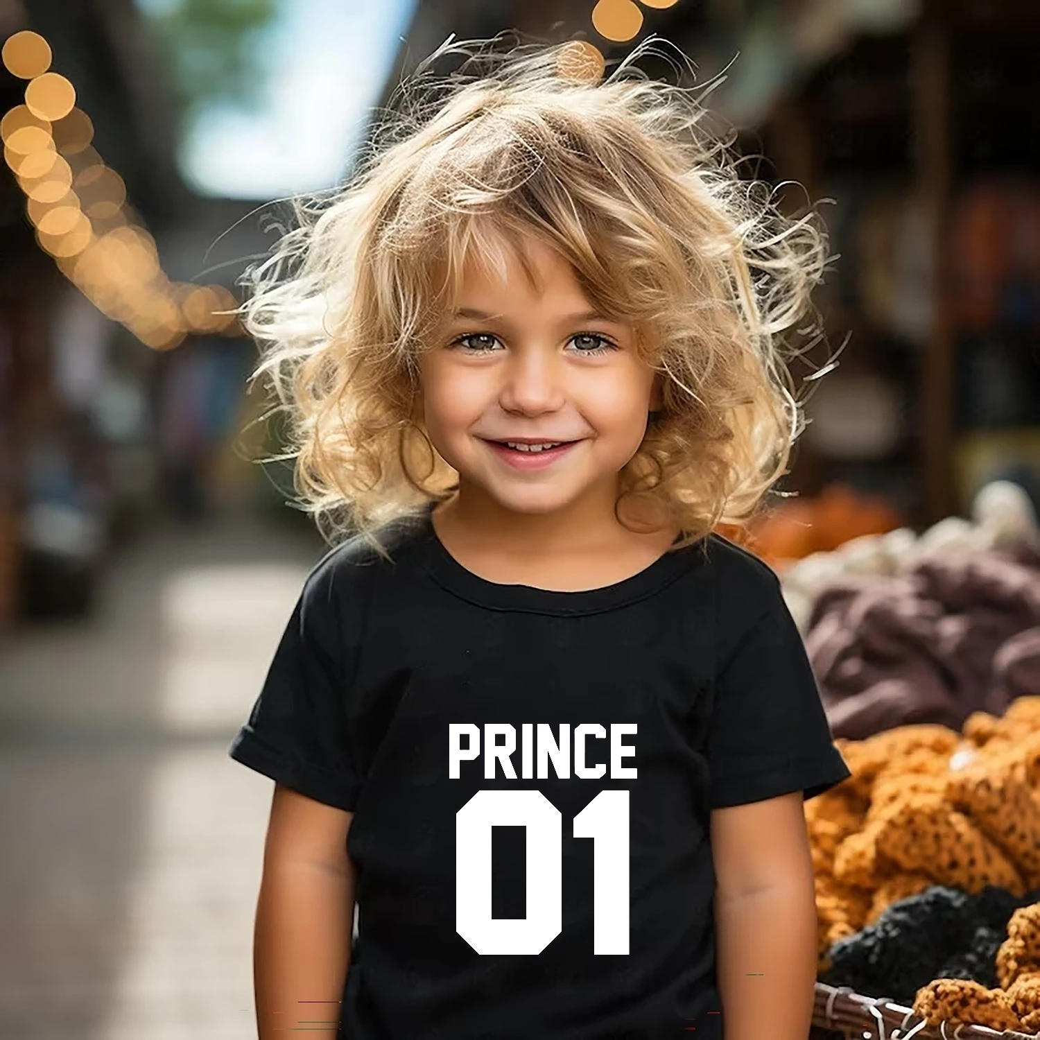 Camiseta King-Queen-Princess-Prince Delante 2 Camiseta King-Queen-Princess-Prince Delante - Imagen 2