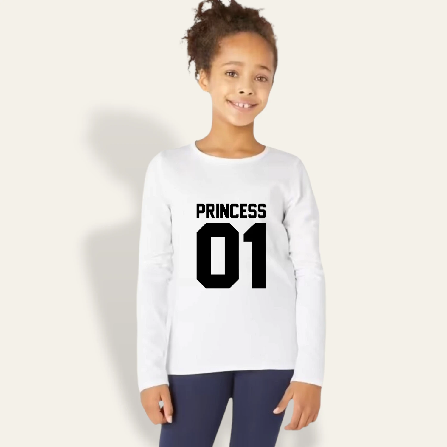 Camiseta King-Queen-Princess-Prince Manga Larga 1 Camiseta King-Queen-Princess-Prince Manga Larga