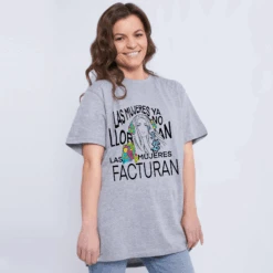 Camiseta Las Mujeres Facturan 9 Camiseta Las Mujeres Facturan -Roly Camiseta King Queen Princess Prince manga larga gris