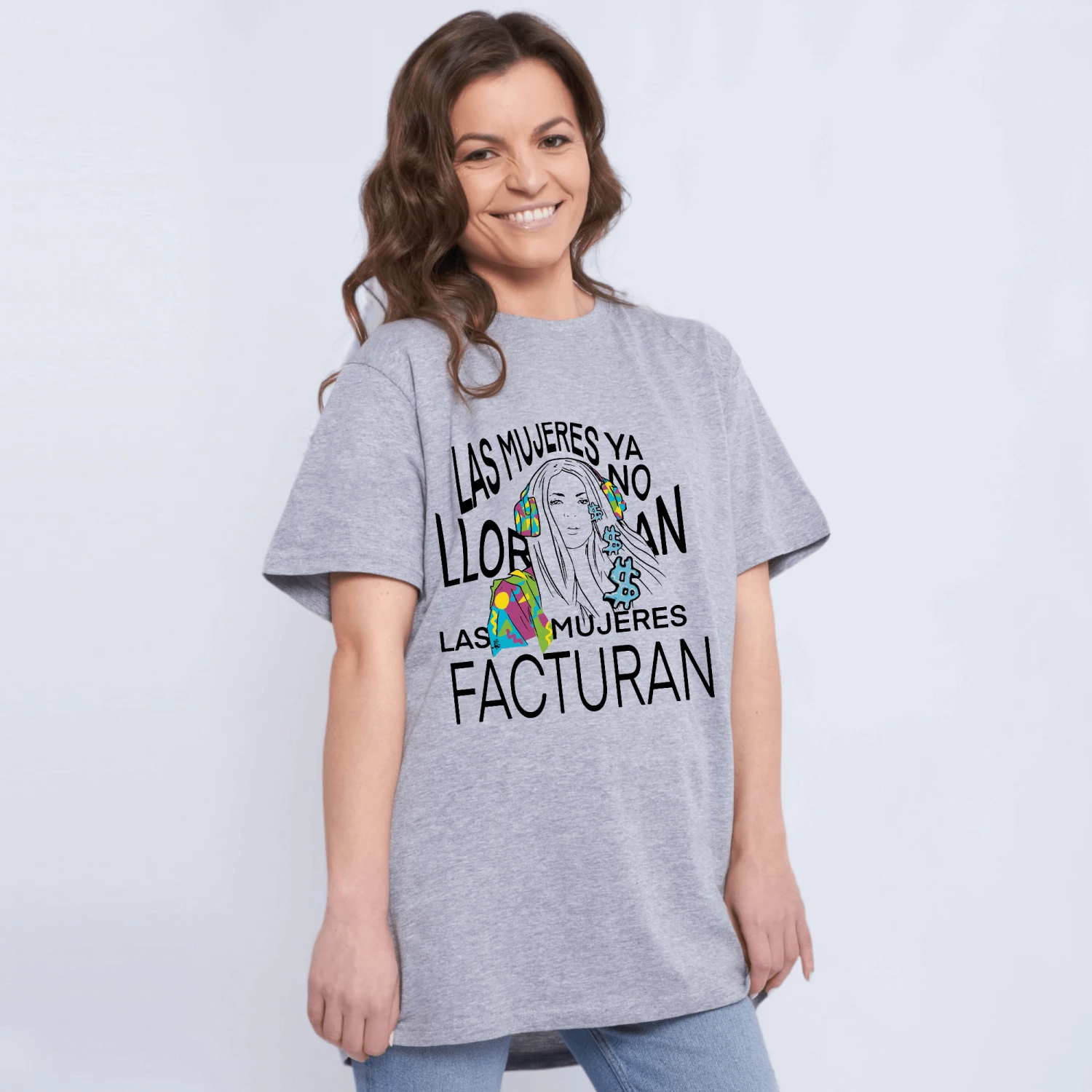 Camiseta Las Mujeres Facturan 4 Camiseta Las Mujeres Facturan - Imagen 4