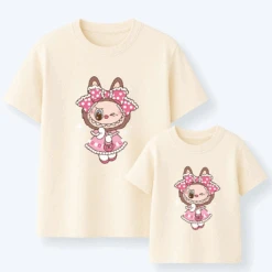 Camiseta Labubu Lacito -Roly Camiseta Labubu lacito beige