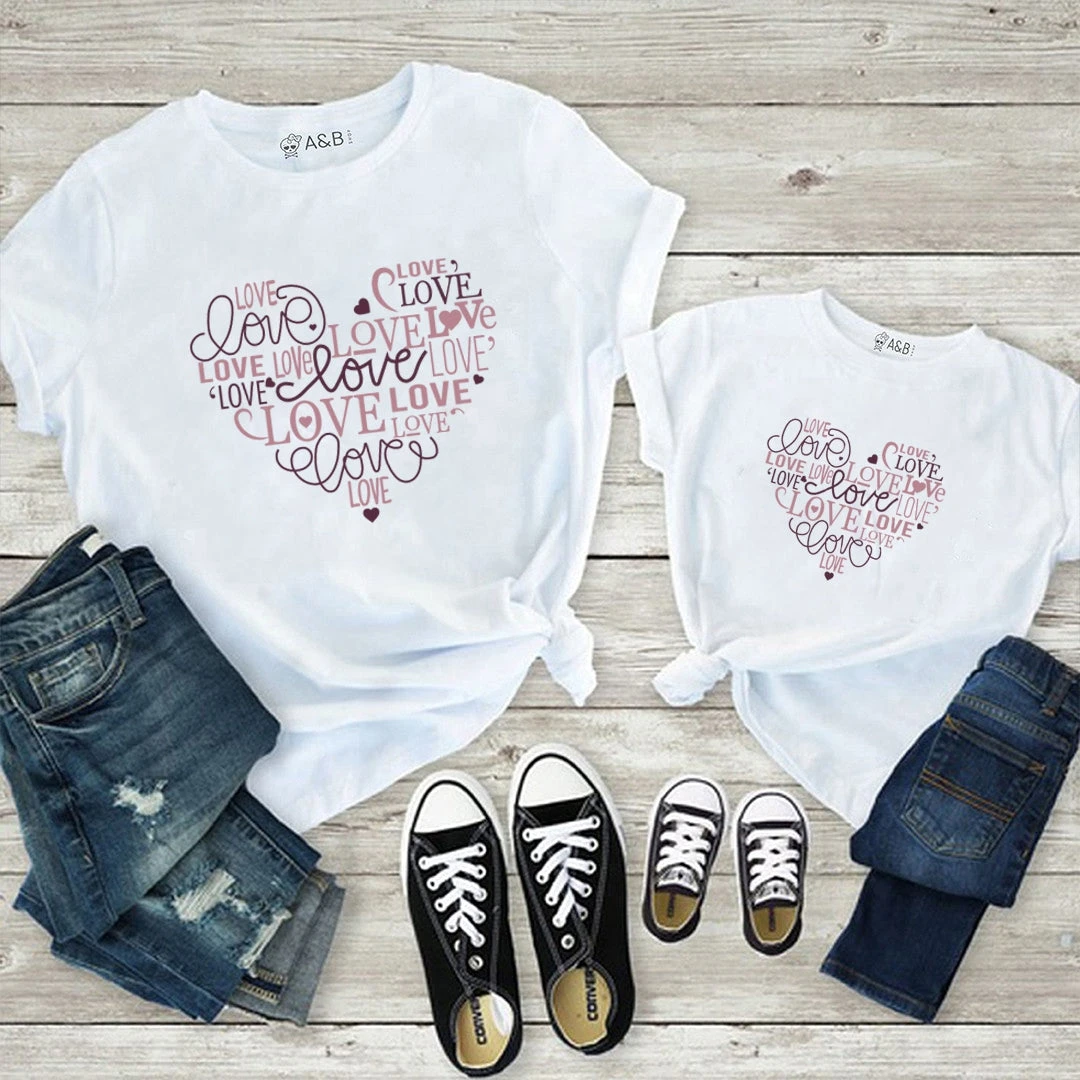 Camiseta Love Heart 4 Camiseta Love Heart - Imagen 4