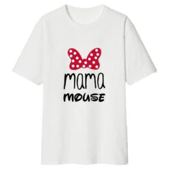 Camiseta Mama Mouse Mini Mouse -Roly Camiseta Mama mouse mini mouse blanca 4