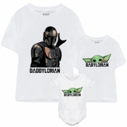 Camiseta Mandalorian -Roly Camiseta Mandalorian blnca 2