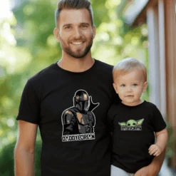 Camiseta Mandalorian -Roly Camiseta Mandalorian negra