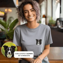 Camiseta Mascota Mini -Roly Camiseta Mascota Mini gris