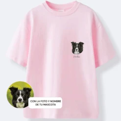 Camiseta Mascota Mini -Roly Camiseta Mascota Mini rosa 2
