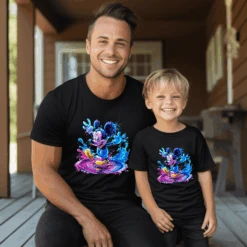 Camiseta Mickey-Minnie Charco