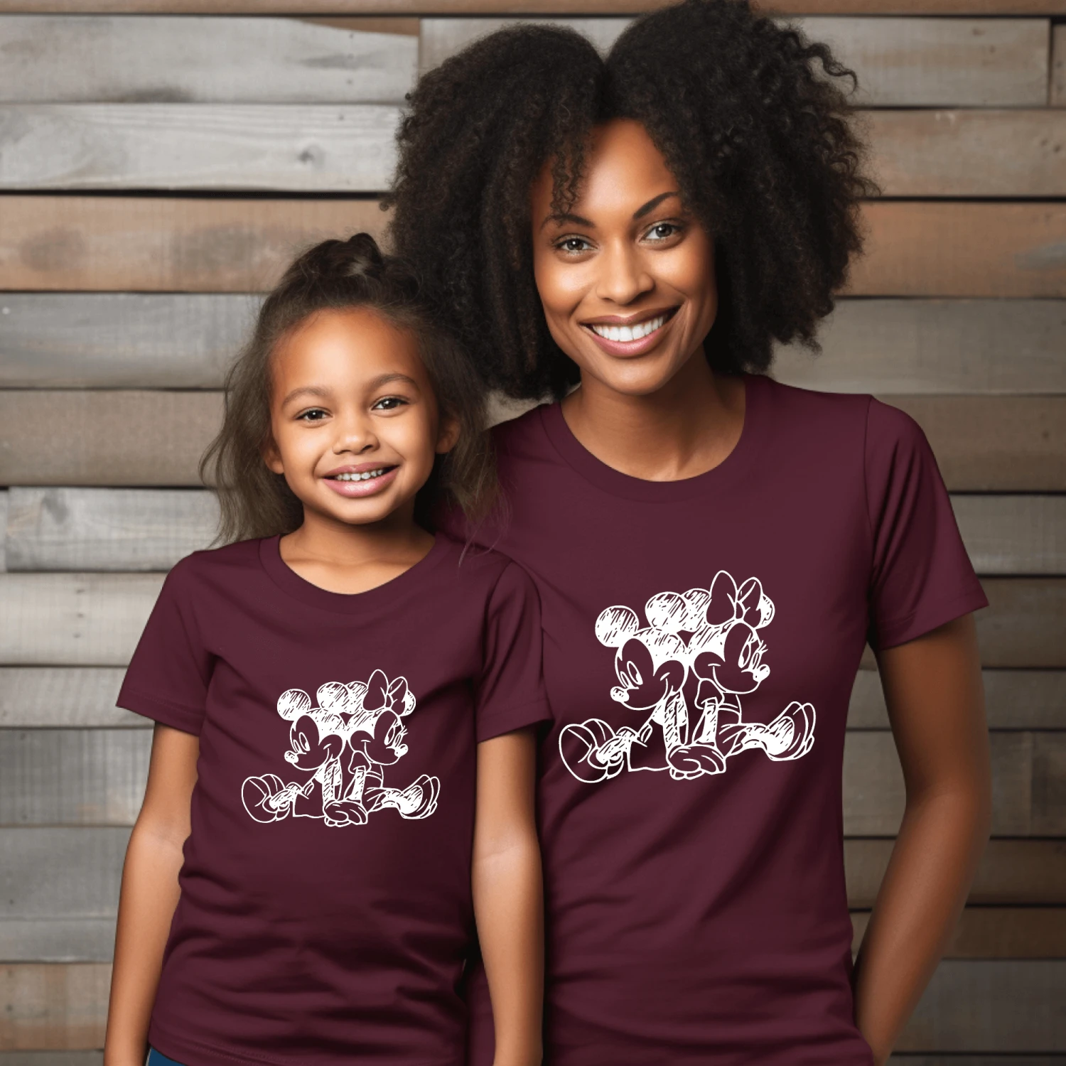 Camiseta Mickey-Minnie Lápiz Espalda 9 Camiseta Mickey-Minnie Lápiz Espalda - Imagen 9