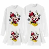 Camiseta Mickey Minnie Beso Manga Larga