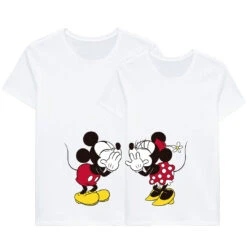 Camiseta Mickey & Minnie Secret -Roly Camiseta Mickey Minnie secret blanca 2