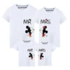 Camiseta Mr & Mrs Mouse Blanca
