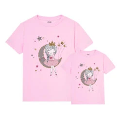 Camiseta Muñequita Soñadora -Roly Camiseta Munequita sonadora rosa