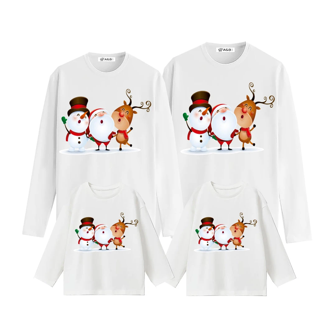 Camiseta Muñequitos Cantarines Manga Larga 2 Camiseta Muñequitos Cantarines Manga Larga - Imagen 2