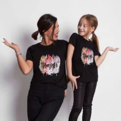 Camiseta Namasté -Roly Camiseta Namaste Negro 2