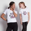 Camiseta Paw Flower