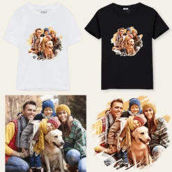 Camiseta Personalizable Cartoon -Roly Camiseta Personalizable Cartoon blanca negra 4