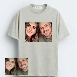 Camiseta Personalizable Pictures 1 -Roly Camiseta Personalizable Pictures 1 gris