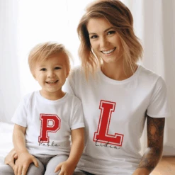 Camiseta Personalizable Letra Grande