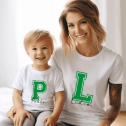 Camiseta Personalizable Letra Grande -Roly Camiseta Personalizable letra grande blanca 3